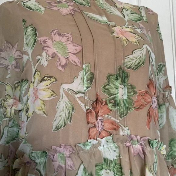 MAKE IT OBVIOUS DRESS MOCHA  Hello Molly mini dress size US 2 open back - Picture 9 of 13